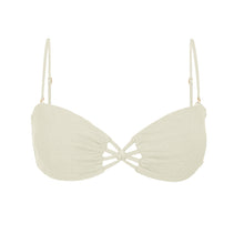 Cargar imagen en el visor de la galería, Top Malibu-Natural Bandeau-Iris
