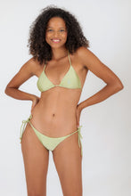 Cargar imagen en el visor de la galería, Model Front: Rio De Sol Bas Bottom Oliva Ibiza-Rope
