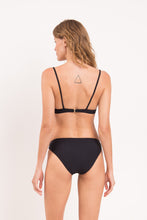 Cargar imagen en el visor de la galería, Model Back: Rio De Sol Bas Bottom Dots-Black Essential-Comfy
