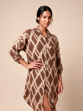 Cargar imagen en el visor de la galería, Gallery: Uv Line Chemise Shirtdress Ipanema Diamond Upf50+
