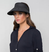Cargar imagen en el visor de la galería, Model Front: Uv Line Visière Maresias Preto
