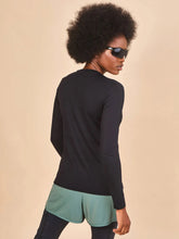 Cargar imagen en el visor de la galería, Image 04: Uv Line T-Shirt Longsleeve Fem Skin Infratherm Preto Upf50+

