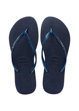 Cargar imagen en el visor de la galería, Image 03: Havaianas Tongs Havaianas Slim Navy Blue
