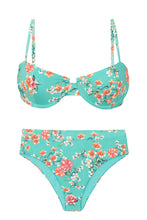 Cargar imagen en el visor de la galería, Product Front: Rio De Sol Ensemble Set Botanic Balconet Hotpant-Cos
