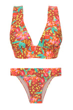 Cargar imagen en el visor de la galería, Product Front: Rio De Sol Ensemble Set Tropics Halter-Marina Essential-Cos
