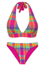 Cargar imagen en el visor de la galería, Product Front: Rio De Sol Ensemble Set Tulip-Garden Halter-Cos Essential-Comfy
