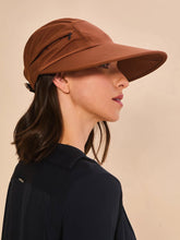 Cargar imagen en el visor de la galería, Model Back: Uv Line Casquette Visor Capri Colors Nac Fem Coniac Upf50+

