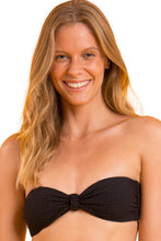 Cargar imagen en el visor de la galería, Gallery: Rio De Sol Haut Top Bora-Black Bandeau-Joy

