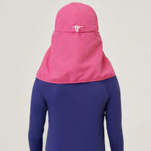 Cargar imagen en el visor de la galería, Model Back: Uv Line Casquette Legionario Teens Pink Upf50+
