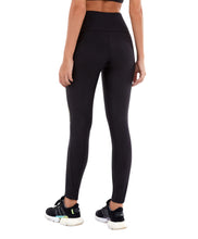 Cargar imagen en el visor de la galería, Model Back: Alto Giro Fitness Bas Legging Velocity Com Fusao Preto
