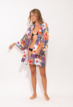 Cargar imagen en el visor de la galería, Image 05: Rio De Sol Robe De Plage Garden-Flower Kimono
