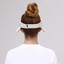 Cargar imagen en el visor de la galería, Model Back: Uv Line Visière Visor Bali Fem Sand Black Upf50+
