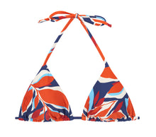 Cargar imagen en el visor de la galería, Product Front: Rio De Sol Haut Top Leaves Tri-Inv
