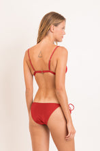 Cargar imagen en el visor de la galería, Model Back: Rio De Sol Bas Bottom Shimmer-Liquor Ibiza-Comfy

