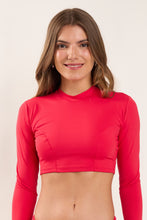 Cargar imagen en el visor de la galería, Gallery: Wednesday In Hawaii By Rio De Sol Haut Top Hibiscus Reef
