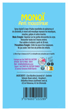 Cargar imagen en el visor de la galería, Product Back: Tevi Insect Repellent Monoi Anti Moustique/ Citronnelle 120Ml
