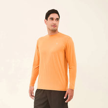 Cargar imagen en el visor de la galería, Image 02: Uv Line T-Shirt Longsleeve Uvpro Masc Orange Upf50+
