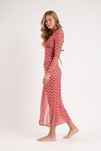 Cargar imagen en el visor de la galería, Image 02: Rio De Sol Vêtement De Plage Floral-Scales Dress Lucy
