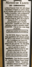 Cargar imagen en el visor de la galería, Image 04: Monoï Royal Monoi Oils Monoi Royal Cb Glass Bottle

