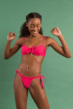 Cargar imagen en el visor de la galería, Image 12: Rio De Sol Ensemble Set Dots-Virtual-Pink Balconet-Tie Pipa
