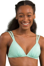 Cargar imagen en el visor de la galería, Gallery: Rio De Sol Haut Top Malibu-Menta Tri-Duo
