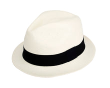 Cargar imagen en el visor de la galería, Product Front: De Punta En Blanco Chapeau Panama Adrien Blanco
