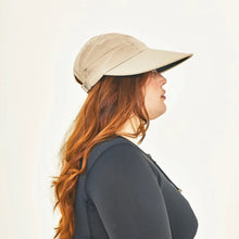 Cargar imagen en el visor de la galería, Image 04: Uv Line Casquette Visor Capri Colors Nac Fem Sand Black Upf50+
