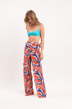 Cargar imagen en el visor de la galería, Image 04: Rio De Sol Pantalon De Plage Leaves Wide Pants
