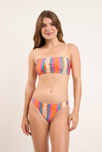 Cargar imagen en el visor de la galería, Image 07: Rio De Sol Ensemble Set Stripes Bandeau-Reto Essential-Comfy
