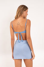 Cargar imagen en el visor de la galería, Model Back: Rio De Sol Jupe De Page Drift-Cianita Lila Skirt

