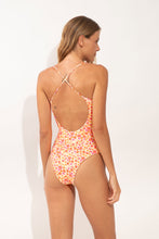 Cargar imagen en el visor de la galería, Model Back: Rio De Sol Une Pièce Ditsy-Butter Julia
