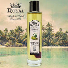 Cargar imagen en el visor de la galería, Product Front: Monoï Royal Monoi Oils Royal Monoi Tamanu 15% 100 Ml + Graine Glass Bottle
