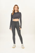 Cargar imagen en el visor de la galería, Image 04: Uv Line Fitness Bas Legging Fit Aspen Black Upf50+
