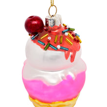 Cargar imagen en el visor de la galería, Product Back: Sunnylife Fête Festive Ornament Ice Cream
