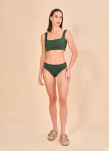 Cargar imagen en el visor de la galería, Model Front: Uv Line Ensemble Set Fit Color Green Cactus Upf50+
