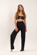 Cargar imagen en el visor de la galería, Image 05: Rio De Sol Pantalon De Plage Black Pants Knot
