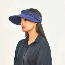 Cargar imagen en el visor de la galería, Image 02: Uv Line Visière Grecia Navy Fit Upf50+
