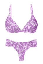 Cargar imagen en el visor de la galería, Product Front: Rio De Sol Ensemble Set Trail-Purple Tri-Fixo Baobi-Cheeky
