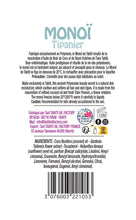 Cargar imagen en el visor de la galería, Product Back: Tevi Monoi Oils Monoi Gourmand Tipanier 120Ml
