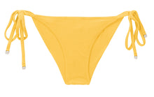 Cargar imagen en el visor de la galería, Product Front: Rio De Sol Bas Bottom Malibu-Yellow Cheeky-Tie
