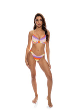 Cargar imagen en el visor de la galería, Model Front: Luli Fama Ensemble Underwire Miami Sunsets
