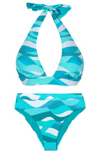Cargar imagen en el visor de la galería, Product Front: Rio De Sol Ensemble Set Mayaguana Halter-Cos Hotpant-Cos
