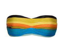 Cargar imagen en el visor de la galería, Product Front: Rio De Sol Haut Top Artsy Bandeau-Pli
