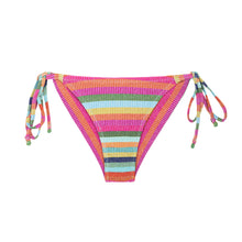 Cargar imagen en el visor de la galería, Product Front: Rio De Sol Bas Bottom Supercolor Cheeky-Tie
