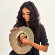 Cargar imagen en el visor de la galería, Image 06: Uv Line Chapeau Fedora Hat Giovana Imp Fem Mescla Upf50+
