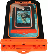 Cargar imagen en el visor de la galería, Model Back: Seawag Sac De Plage Seawag Black &amp; Orange Waterproof Case 5.7
