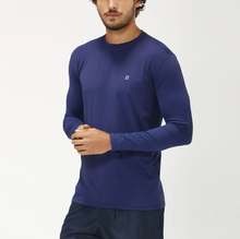 Cargar imagen en el visor de la galería, Image 02: Uv Line T-Shirt Longsleeve Uvpro Marinho
