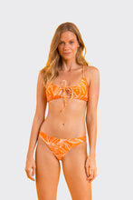 Cargar imagen en el visor de la galería, Model Front: Rio De Sol Ensemble Set Trail-Orange Tank-Tie Essential-Comfy
