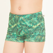 Cargar imagen en el visor de la galería, Image 04: Uv Line Maillot De Bain Garçon Swim Trunks Kids Leaves Upf50+
