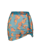 Cargar imagen en el visor de la galería, Product Front: Rio De Sol Jupe De Page Luma Mini Skirt Ruched
